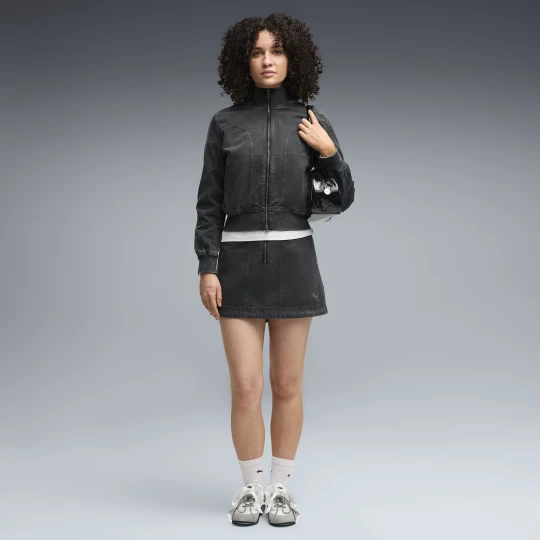 Foto del prodotto Gonna in twill slavato FUTURE.PUMA.ARCHIVE da donna, Abbigliamento, Nero czarny