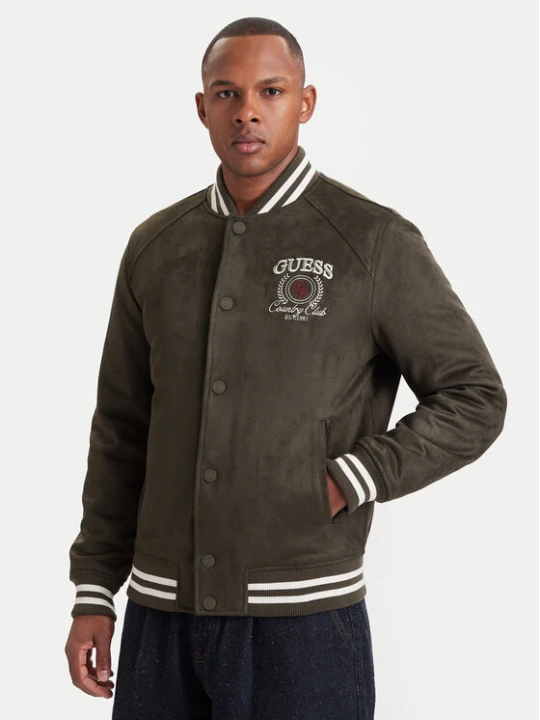 Foto del prodotto Guess Bomber M6YL23 W2814 Verde scuro Regular Fit