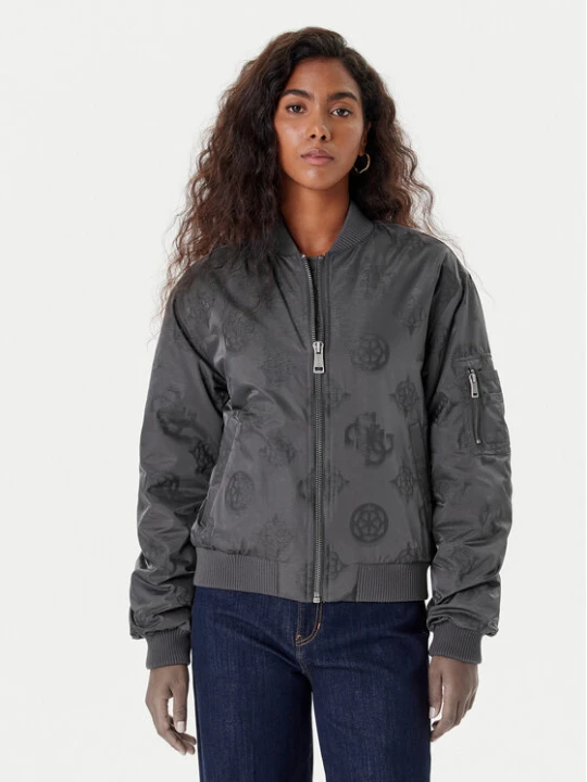 Foto del prodotto Guess Bomber W5YL08 WHDK2 Grigio Regular Fit