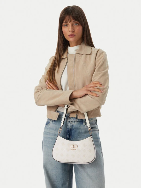 Foto del prodotto Guess Borsetta Emelie Logo HWGP99 28180 Écru Crema