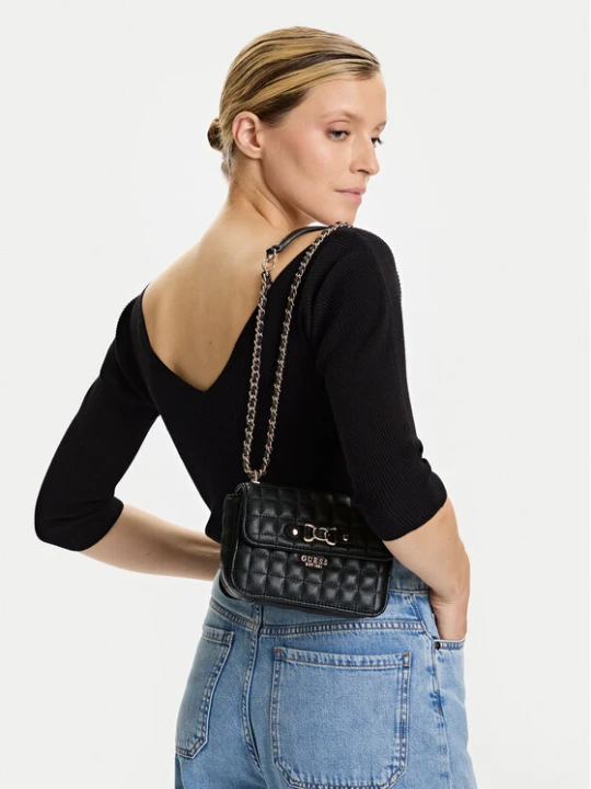 Foto del prodotto Guess Borsetta Nadira Mini HWQG84 24780 Nero