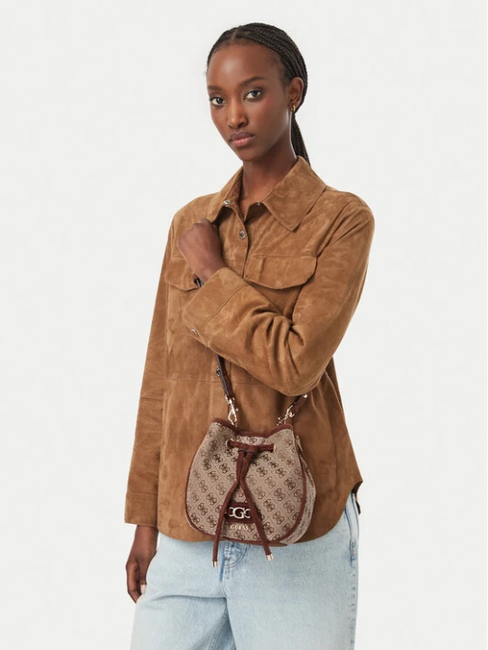 Foto del prodotto Guess Borsetta Samantha Mini HWJG23 13770 Marrone