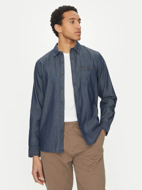 Foto del prodotto Guess camicia di jeans M5GH13 D5NN0 Blu scuro Regular Fit