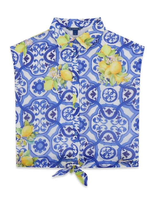 Foto del prodotto Guess Camicia J6GH00 WA2T0 Blu Regular Fit