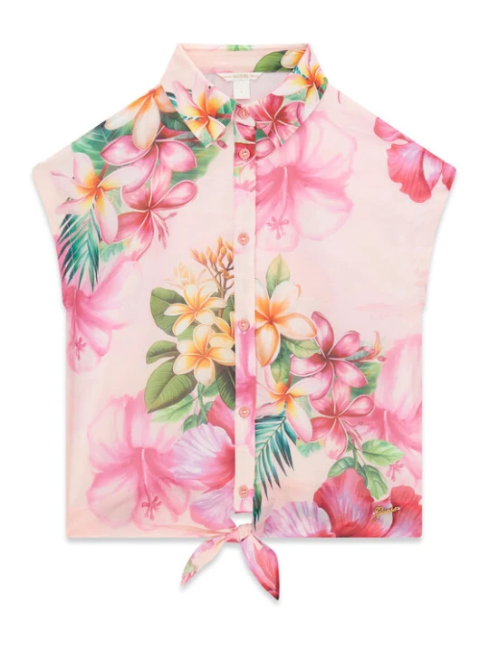 Foto del prodotto Guess Camicia J6GH00 WA2T0 Rosa Regular Fit