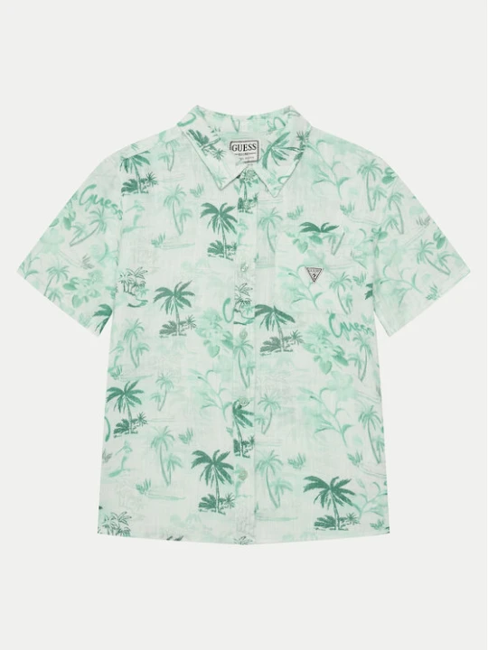 Foto del prodotto Guess Camicia L5GH03 WFBT0 Verde Regular Fit