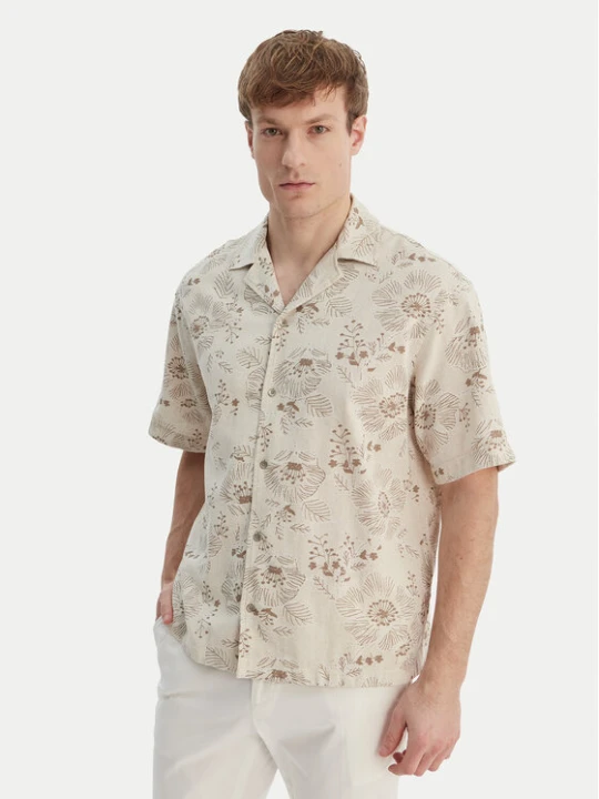 Foto del prodotto Guess Camicia M6GH29 W1718 Beige Regular Fit