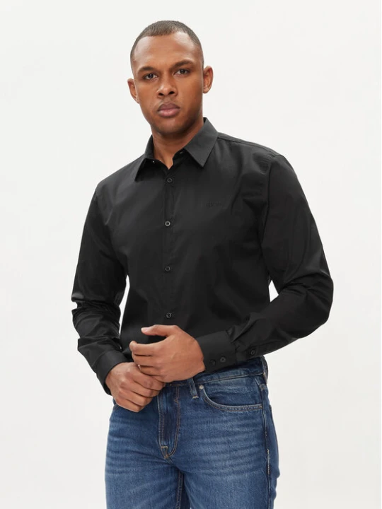 Foto del prodotto Guess Camicia Sunset M1YH20 W7ZK1 Nero Slim Fit