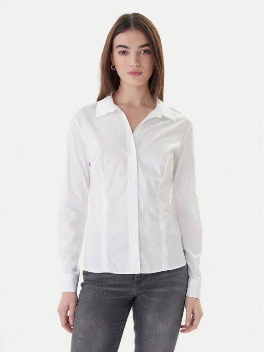 Foto del prodotto Guess Camicia W2YH41 WAF10 Bianco Slim Fit