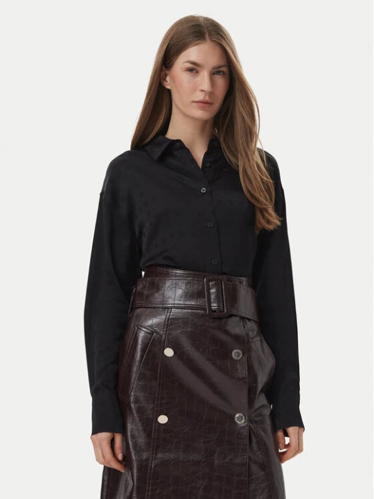 Foto del prodotto Guess Camicia W6BH46 W4236 Nero Regular Fit