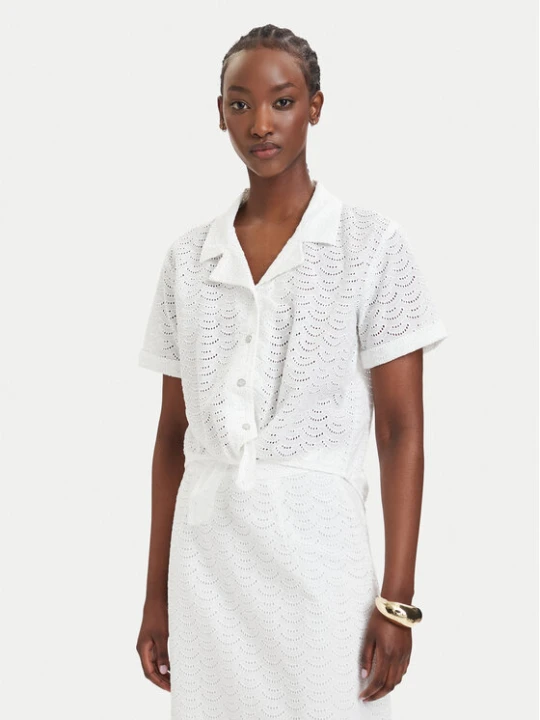 Foto del prodotto Guess Camicia W6GH48 W1881 Bianco Classic Fit