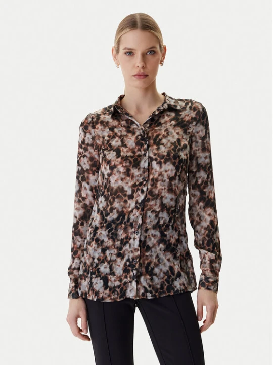 Foto del prodotto Guess Camicia W6RH73 WDW82 Marrone Regular Fit