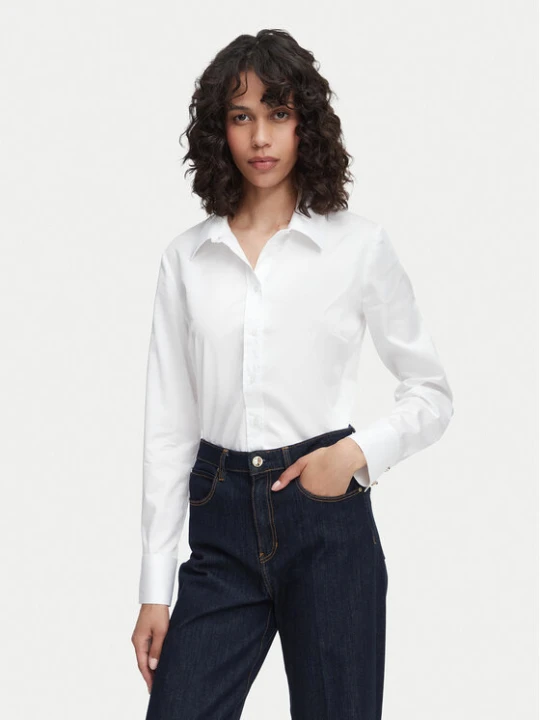 Foto del prodotto Guess Camicia W6YH10 W2752 Bianco Slim Fit