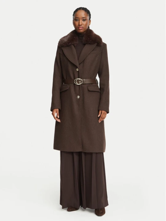 Foto del prodotto Guess Cappotto di lana W6BL40 W4092 Marrone Regular Fit