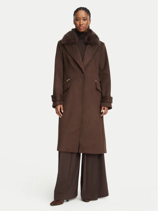 Foto del prodotto Guess Cappotto di lana W6BL43 W4095 Marrone Classic Fit