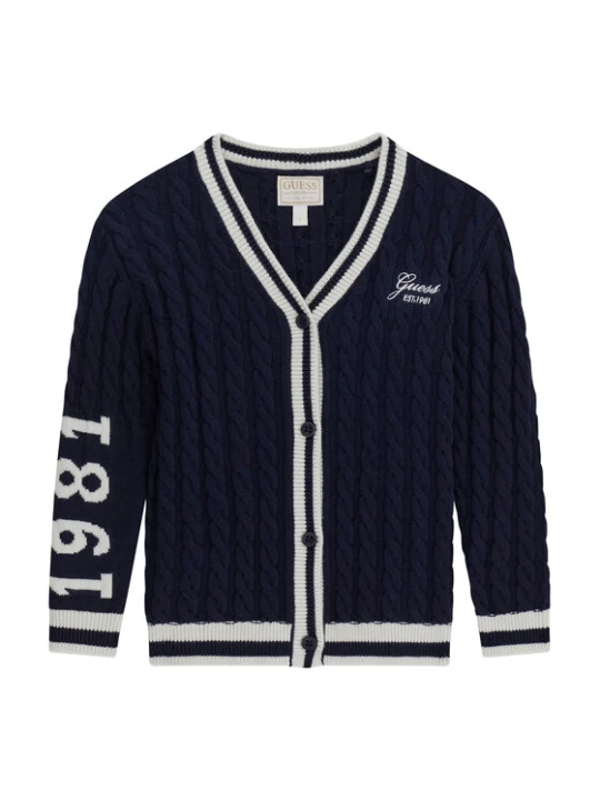 Foto del prodotto Guess Cardigan J6YR09 Z0841 Blu scuro Regular Fit