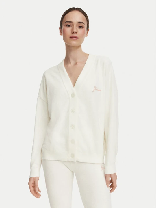 Foto del prodotto Guess Cardigan O6BR01 Z1143 Crema Relaxed Fit