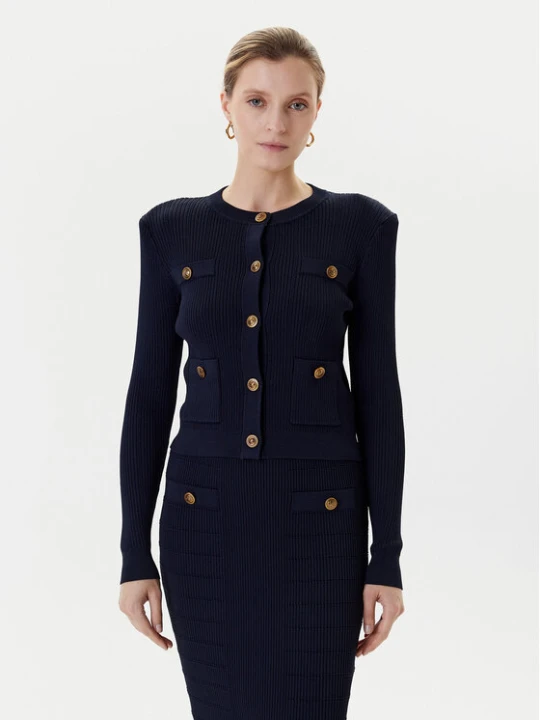 Foto del prodotto Guess Cardigan W5YR09 Z0130 Blu scuro Regular Fit