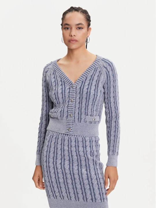 Foto del prodotto Guess Cardigan W5YR15 Z3OU0 Blu Regular Fit