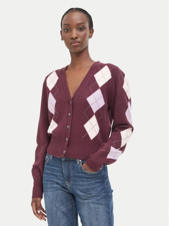 Foto del prodotto Guess Cardigan W6BR47 Z1446 Bordeaux Regular Fit