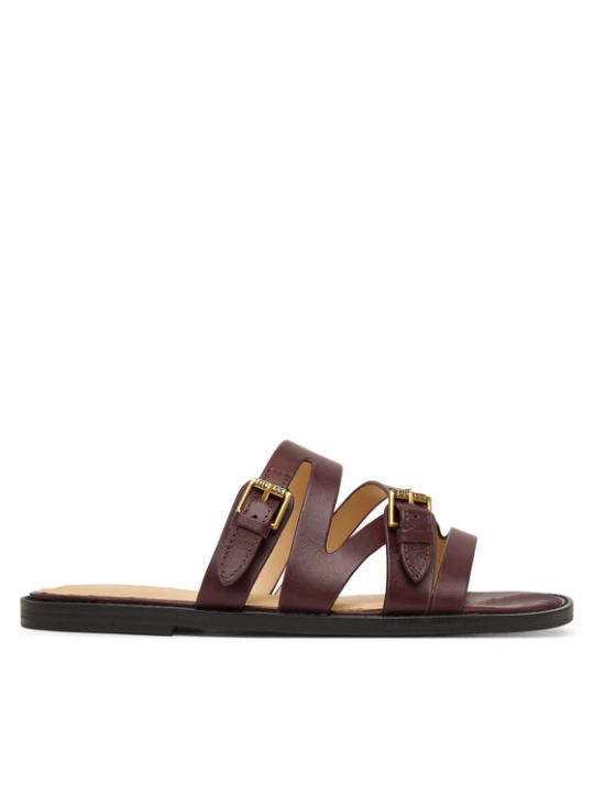 Foto del prodotto Guess Ciabatte FLJGRY LEA03 Bordeaux