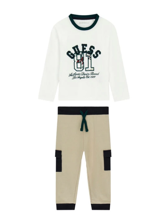 Foto del prodotto Guess Completo maglietta e pantaloni N6YG03 K4079 Beige Regular Fit