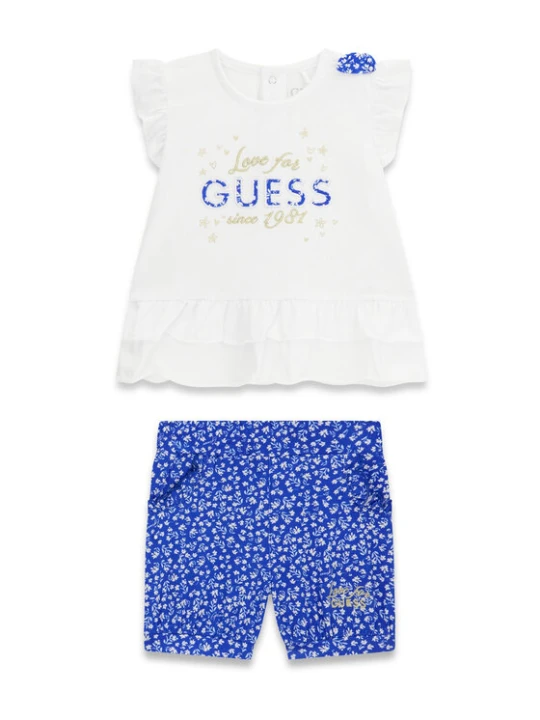 Foto del prodotto Guess Completo T-shirt e pantaloncini A6GG04 K6YW4 Blu Regular Fit