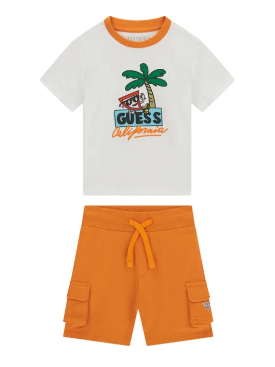 Foto del prodotto Guess Completo T-shirt e pantaloncini N6GG02 K8HM4 Multicolore Regular Fit
