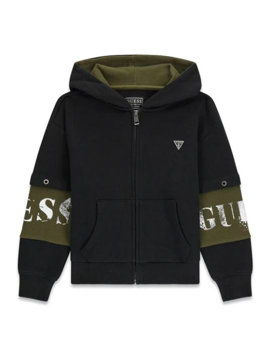 Foto del prodotto Guess Felpa L6BQ17 K8045 Nero Regular Fit