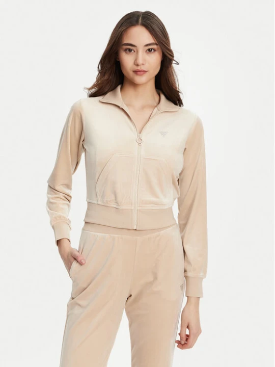 Foto del prodotto Guess Felpa V3BQ22 K0232 Beige Regular Fit
