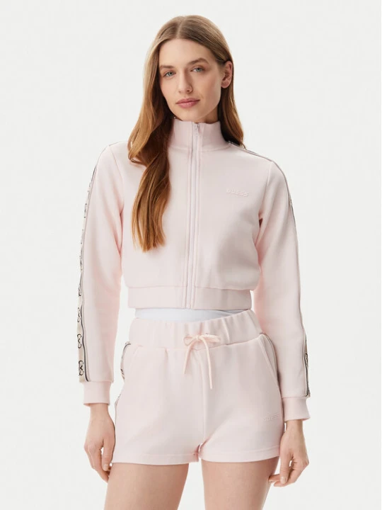 Foto del prodotto Guess Felpa V3RQ12 KB3P2 Rosa Regular Fit