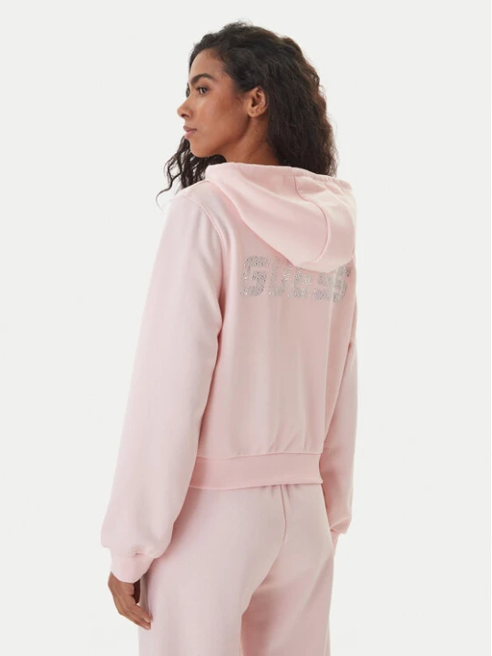 Foto del prodotto Guess Felpa V6GQ15 K3093 Rosa Regular Fit