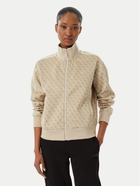 Foto del prodotto Guess Felpa V6RQ08 K2042 Beige Regular Fit
