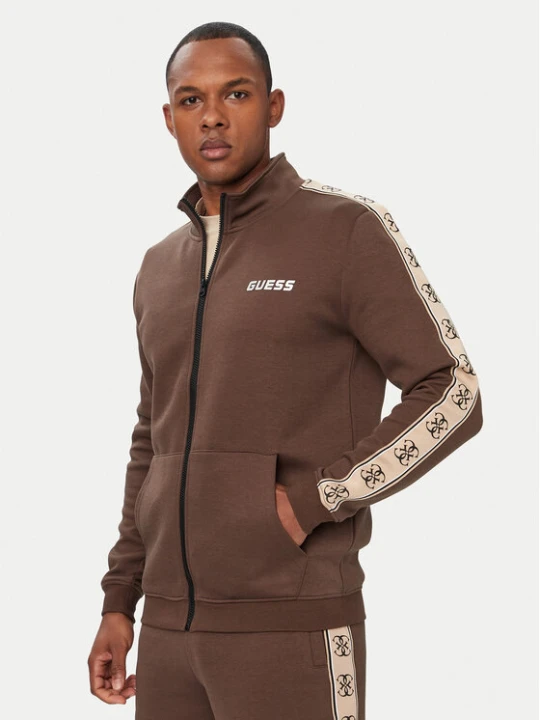 Foto del prodotto Guess Felpa Z2YQ10 KB3P2 Marrone scuro Regular Fit
