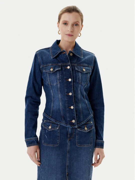 Foto del prodotto Guess Giacca di jeans W5YN49 D5QP4 Blu scuro Regular Fit