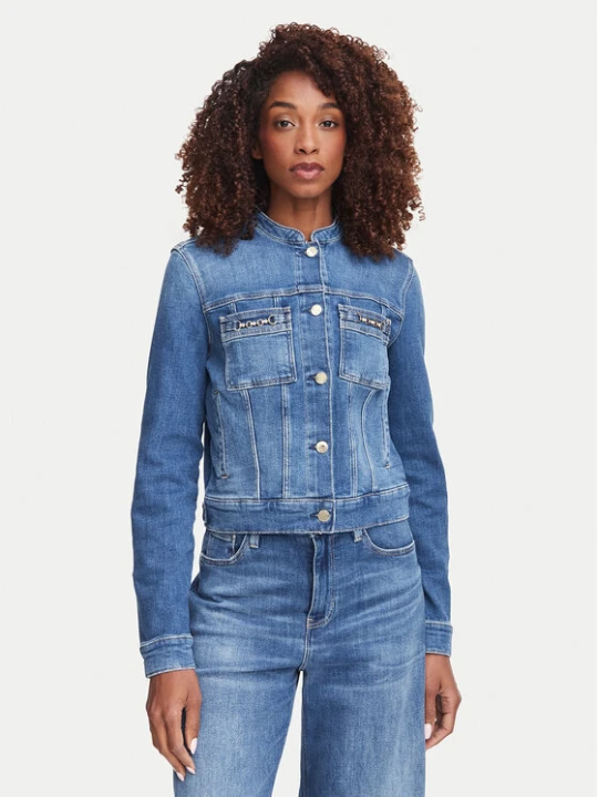 Foto del prodotto Guess Giacca di jeans W6YN03 D1341 Blu Regular Fit
