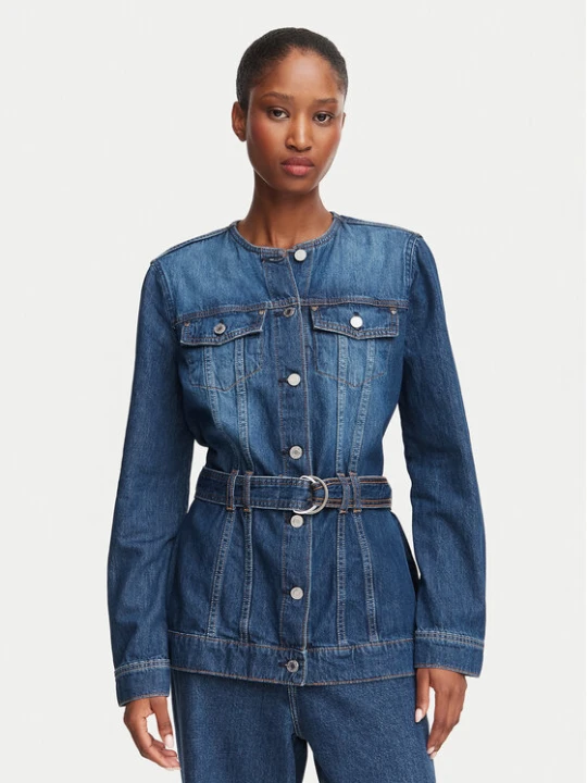 Foto del prodotto Guess Giacca di jeans W6YN04 D1342 Blu Regular Fit