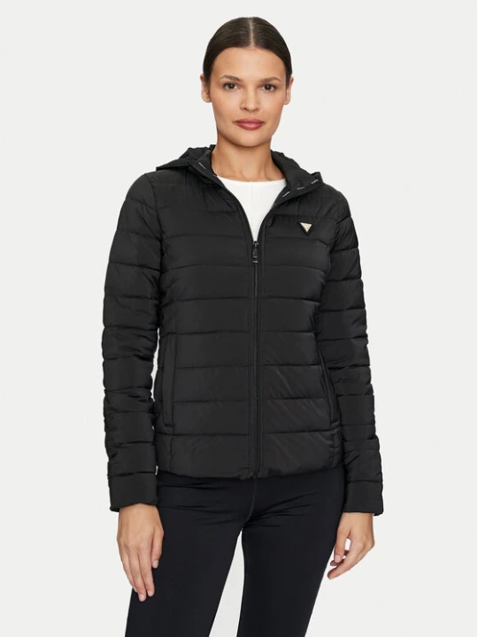 Foto del prodotto Guess Giacca di transizione Solid Heavy Diann V4YL04 WF3X0 Nero Regular Fit