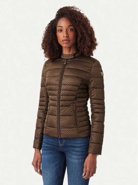 Foto del prodotto Guess Giacca di transizione W6YL16 W2891 Marrone scuro Slim Fit