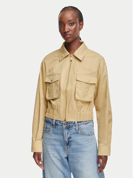Foto del prodotto Guess Giacca di transizione W6YL20 W2910 Beige Regular Fit