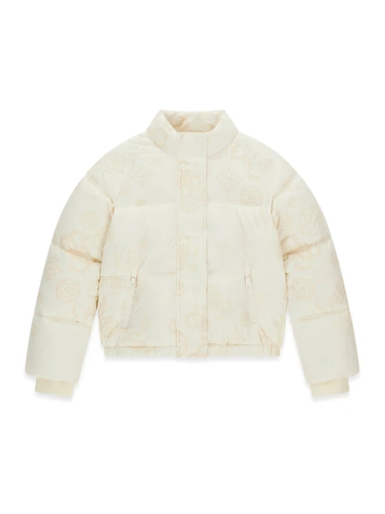 Foto del prodotto Guess Giubbotto invernale J6BL23 W4113 Crema Regular Fit