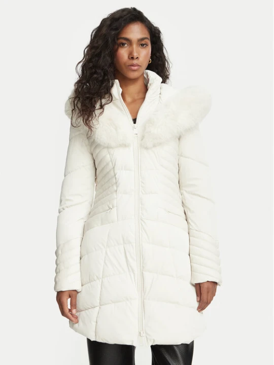 Foto del prodotto Guess Giubbotto invernale W4BL61 WGLZ0 Beige chiaro Slim Fit