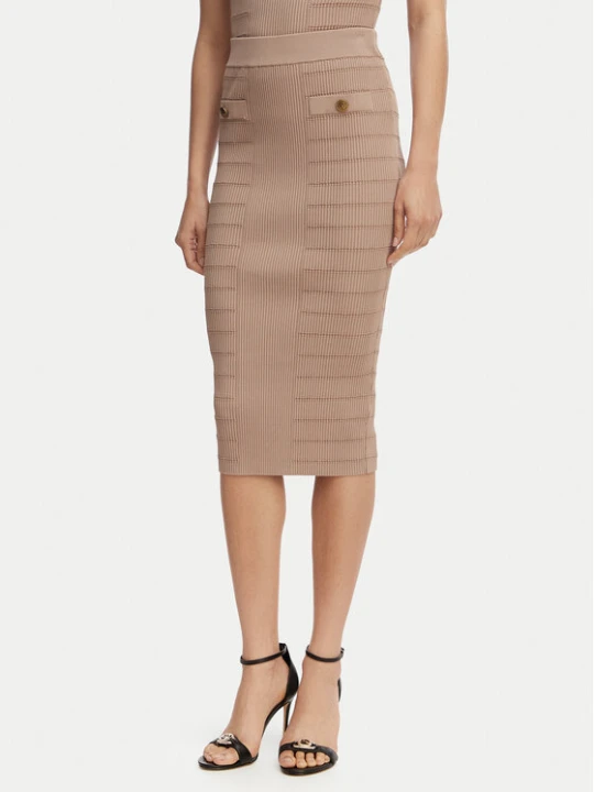 Foto del prodotto Guess Gonna a matita W5YD66 Z0130 Marrone Slim Fit