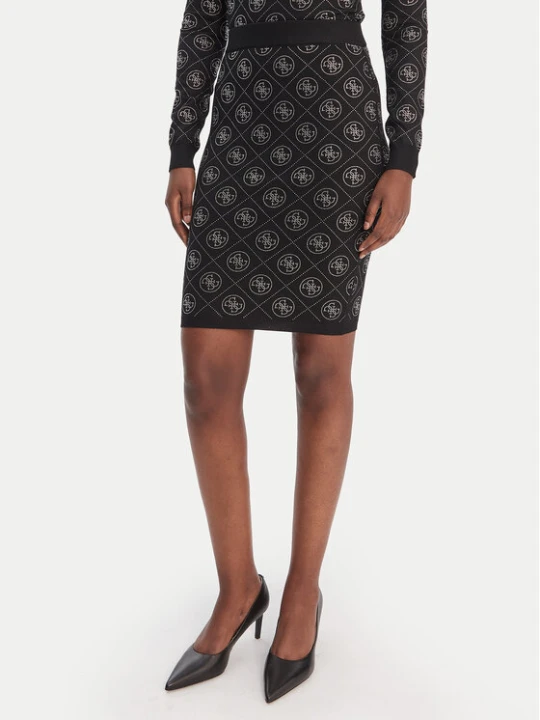 Foto del prodotto Guess Gonna midi W6RD0O Z3JD2 Nero Regular Fit