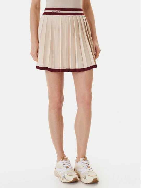 Foto del prodotto Guess Gonna plissettata V6GD04 Z0649 Beige Regular Fit