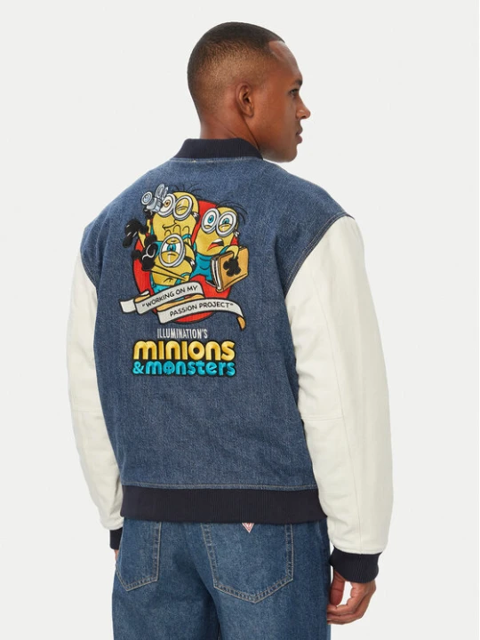 Foto del prodotto Guess Jeans Bomber 183630 Blu Classic Fit