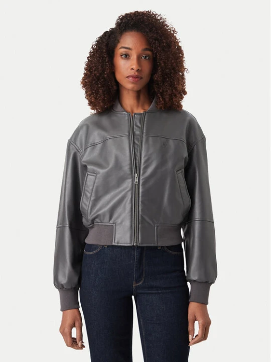 Foto del prodotto Guess Jeans Bomber W6YL01 W2525 Grigio Regular Fit