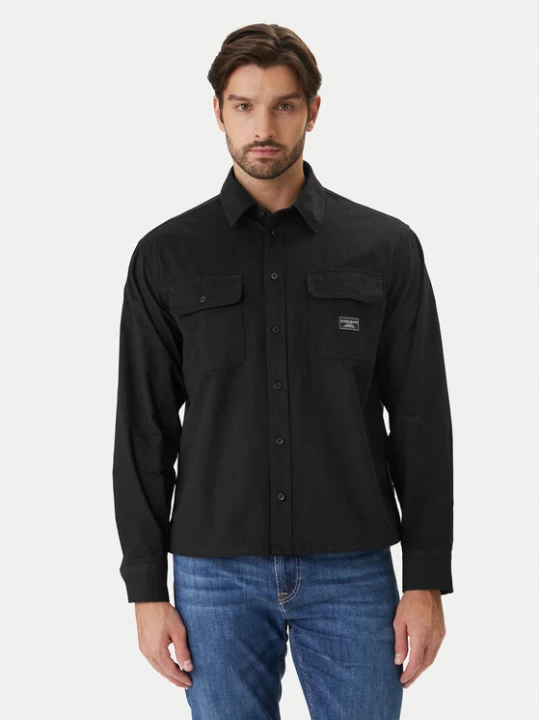 Foto del prodotto Guess Jeans Camicia M6RH60 WJ921 Nero Boxy Fit