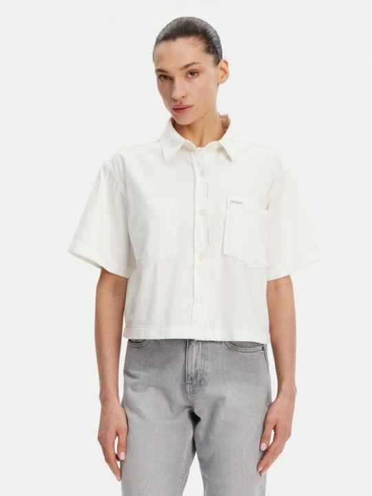 Foto del prodotto Guess Jeans Camicia W5GH0F D5NW1 Bianco Regular Fit