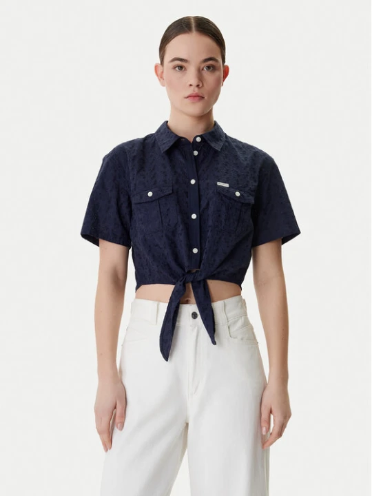 Foto del prodotto Guess Jeans Camicia W6GHA3 WO331 Blu scuro Regular Fit